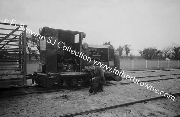 LOADING TURF TRAIN NEAR PORTARLINGTON